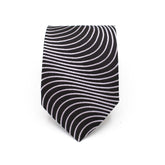 MONOCHROME MIRAGE TIE AND POCKET SQUARE SET